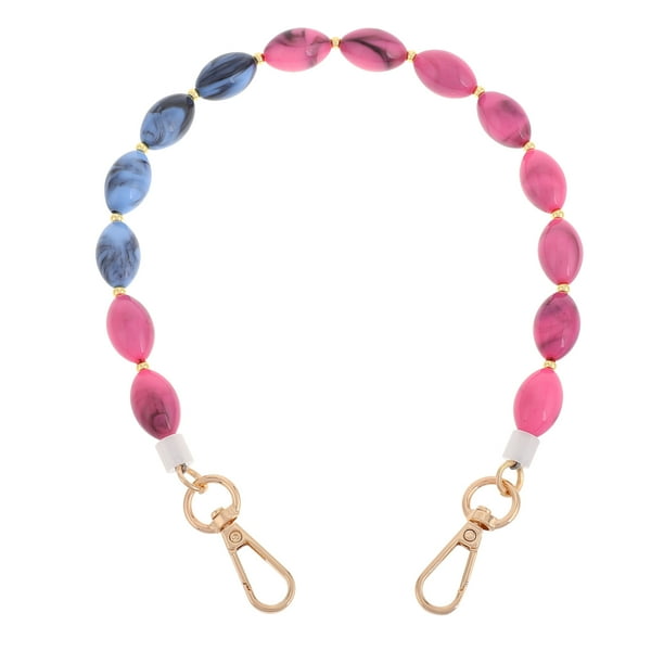 Cadena de bolso de cuentas de acrílico versátil accesorios de bolsos de moda cadena telefónica para bolsas de cuerpo cruzado bolsas de mano