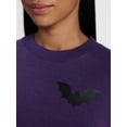 thumbnail image 4 of Women's Halloween It's Witching Hour Graphic Fleece from Way to Celebrate, Sizes S-4X, 4 of 5