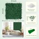 thumbnail image 2 of Paneles de pared de boj artificial ODTORY 50 x 50 cm, 26 unidades, 2 of 7
