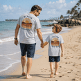 thumbnail image 3 of Better Together Sunset Matching Shirt, Dad Son Retro Landscape Tee, Family Matching Outfit, Fathers Day Mini Me Gift, 3 of 7