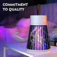 thumbnail image 5 of Rechargeable Mosquito Zapper With Brush Electric Shock Wireless Uv Light Bulb Lamp Flies, 5 of 5