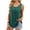 #A- Green, variant on PFRNLF Flowy Tank Tops for Women Summer Henley Loose Fit Pleated Sleeveless Tunic Tops