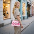 thumbnail image 7 of FORMRS Women Crossbody Purse with Chain Strap Vegan Leather Shoulder Handbag, Heart Geometric, 7 of 7