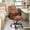 Brown, variant on Pinmoco Ergonomic PU Leather Office Chair, High Back Executive Computer Desk Chair with Double-Layer Cushion, Swivel Gaming Chair with Wheels and Flip-Up Armrests, Black