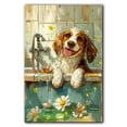 thumbnail image 3 of Treeing Walker Coonhound Dog Bathroom Decor - Funny Bathroom Decor Wall Art, Dog Bathroom Wall Art and Animal Poster, Dog Bathroom Signs and Funny Bathroom Art UNFRAMED, 3 of 6