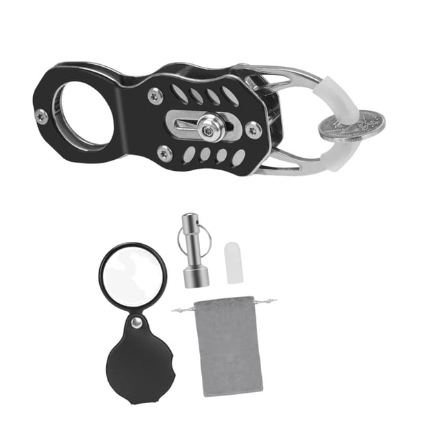 Kit de prueba de de bolsillo de acero inoxidable, kit de prueba de de aleación de aluminio, detección de resonancia, fácil operación, adecua