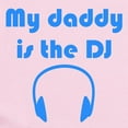 thumbnail image 2 of CafePress - My Daddy Is The DJ Body Suit - Baby Light Bodysuit, Size Newborn - 24 Months, 2 of 4