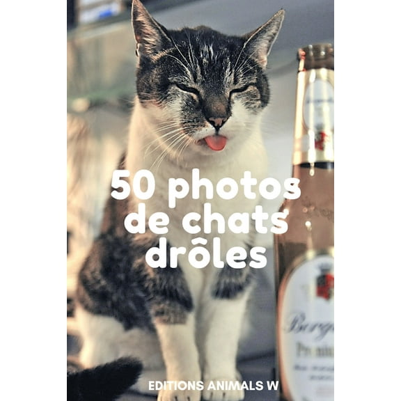 50 Photos de Chats Drôles (Paperback)