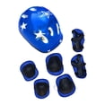 thumbnail image 3 of Casco de bicicleta 7x/set perfecl Azul resistente a impactos, 3 of 8