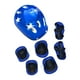 thumbnail image 3 of 7x/Set Casco de Bicicleta, Casco de Patineta para Adolescentes, Resistente a Impactos, a Prueba de Golpes, Casco de Patinaje con Gorro para Bicicleta, Azul, 3 of 9