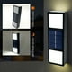 thumbnail image 5 of Lámpara de Pared Exterior con Iluminación Ascendente y Descendente, Luz Solar, Ip65, Decoración Moderna para Hogar, Jardín o Porche, Color Negro, con 6 Bombillas Led, 5 of 7