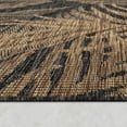 thumbnail image 3 of Modern In- & Outdoor Rug With Palm Leaf Pattern, 3 of 5