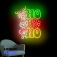 thumbnail image 2 of Handmadetneonsign Ho Ho Ho Neon Sign, Hohoho Snowman Reindeer Penguin Led Sign, Christmas Gift Holiday Decor 82318, 2 of 5