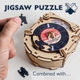 thumbnail image 3 of Reproductor de discos Puzzle Box Adventure Cluepuzzle con rompecabezas, 3 of 6