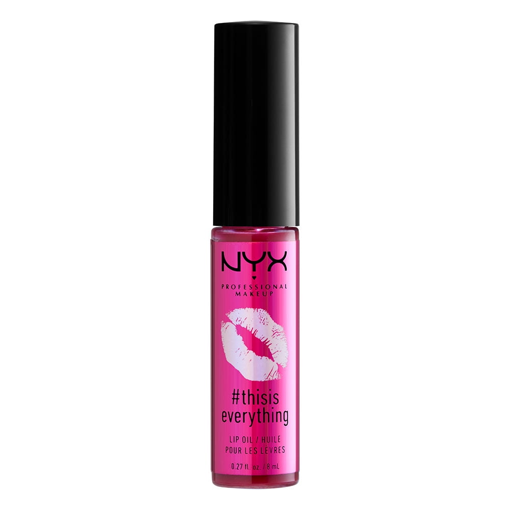 NYX Professional Makeup THISISEVERYTHING Lip Oil, Sheer Berry