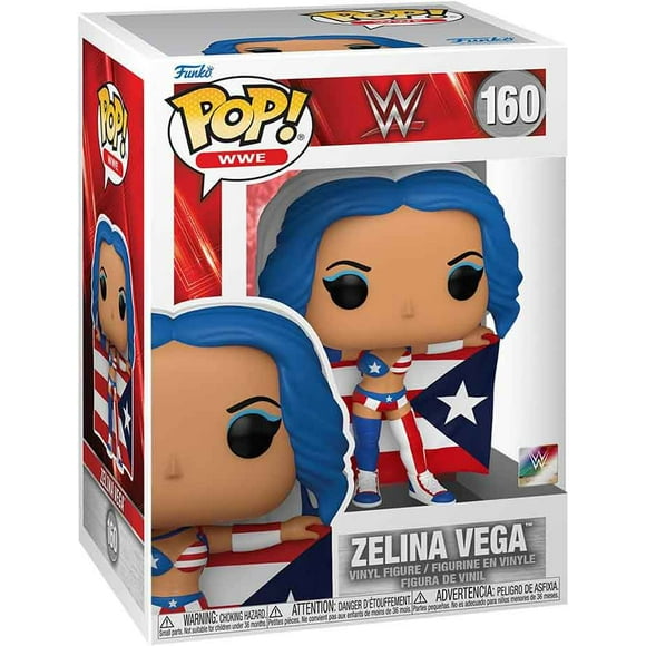 Pop WWE 3.75 Inch Action Figure - Zelina Vega #160