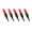Red, variant on Youthyao 5Pcs LED Glowing Stick Bobbers Night Fishing Glowing Stick Fishing Glow Stick LED Night Fishing Float Glowing Float