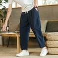 thumbnail image 2 of SXcggal Mens Fashion Loose Casual Trousers Fashionable Casual Men's Pants, 2 of 6