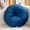 Dark Blue, variant on 18 Inch Velvet Round Throw Pillow Pleated Meditation Floor Pillow Cushion Decoration Large Pillows Seating for Couch Chair Yoga Living Room