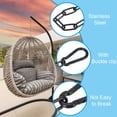 thumbnail image 3 of Kit de hardware para silla colgante de fitness Uxcell, cadena colgante de alta resistencia, extensión de hamaca, negro 1/8 x 20", 3 of 7