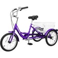 thumbnail image 2 of MOONCOOL 16 inch Kids Tricycle, Single-Speed Three Wheeled Bike for 3'9" to 4'9" 3-13 Year Old Boys & Girls, Children Stable Trike with Large Rear Basket, 2 of 10