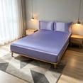 thumbnail image 6 of Beautynvta Queen Size Satin Sheets Set 3 Pieces, Wrinkle Free Satin Fitted Sheet with 2 Pillowcases for Hot Sleepers, Deep Pocket Bedding Set, 6 of 6