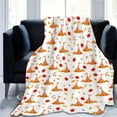 thumbnail image 5 of Fall Decorations for Home Thanksgiving Turkey Maple Leaf Blanket Lightweight And Warm Flannel Wool Blanket Comfortable And Soft for Both Men And Women, 5 of 6
