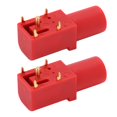 thumbnail image 3 of PCB Banana Socket, 2pcs PCB Panel Socket 4mm Welded Type  Electrical Conductivity Safety Banana Socket for Multimeters Voltage Testing, 3 of 7