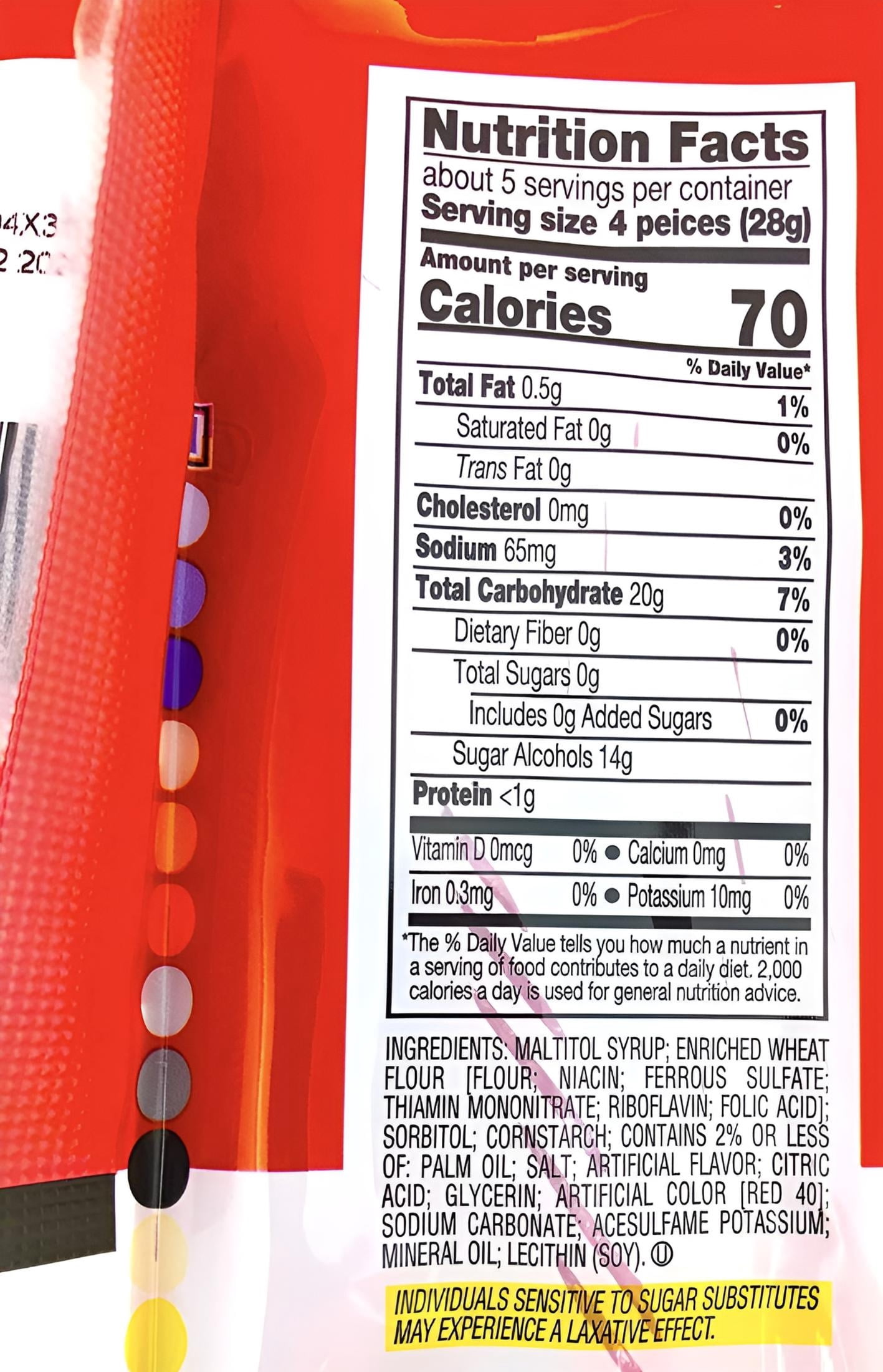 Twizzlers Sugar-Free Strawberry Twists - 5 Ounce, Pack of 3
