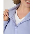 thumbnail image 4 of Hanes Women's and Women's Plus EcoSmart Full-Zip Fleece Hoodie, Sizes XS-4X, 4 of 11