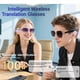 thumbnail image 3 of Gafas de Sol Inteligentes, Gafas para Música, Deportes Al Aire Libre, Impermeables, Anti-UV, Bluetooth, Llamadas, IA, para Hombres y Mujeres, Color ., 3 of 5