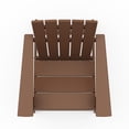 thumbnail image 6 of Better Homes & Gardens by POLYWOOD Southlake Outdoor Modern Adirondack Chair, All-Weather HDPE, Patio Seat, Teak, 6 of 11
