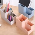 thumbnail image 1 of Neinkie Desk Pen Pencil Holder- Multi-functional Desktop Organizer Storage Box Business Card Pen/Pencil Mobile Phone Remote Control Stationery Holder Home Office Table Top Organization, 1 of 7