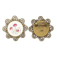 thumbnail image 1 of Broche de flores Unbranded Decoracion Planta Amapola Regalo de joyería Mujeres Niñas, 1 of 3