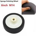 thumbnail image 3 of 6inch 150mm Standard Compound Polishing Head Car Hub Sponge Foam Buffing Wheel, 3 of 7
