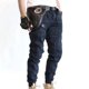 thumbnail image 5 of Pantalones cargo vintage Y2k para hombre, pantalones multibolsillos para hombre, pantalones casuales de lujo con múltiples bolsillos, ropa técnica Harajuku, pantalones largos, económicos y holgados, 5 of 5