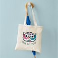 thumbnail image 4 of CafePress - Owl Get You Tote Bag - Unisex Canvas Tote Bag, Beige, 1-Piece, 4 of 6