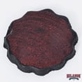 thumbnail image 2 of 1" Hilason Plain Scalloped Leather Rosette Concho Saddle Dark Brown 6 Pc, 2 of 5