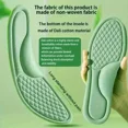 thumbnail image 2 of Plantillas deportivas para hombre y mujer, zapatos de masaje 5D, desodorante suave, transpirable, cojín absorbente de golpes, plantillas para correr,, 2 of 5