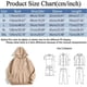 thumbnail image 4 of Gibobby Sudaderas con capucha para hombre Stripes con capucha sudadera de forro polar para hombre(Caqui,G), 4 of 4