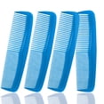 thumbnail image 1 of Peine para el cuidado del cabello Soft 'N Style, paquete de 4, no rompible, peine para hombre/peine de dientes finos/peines para cabello, 1 of 5