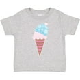 thumbnail image 3 of Inktastic Ice Cream Cone with Heart Boys or Girls Toddler T-Shirt, 3 of 5