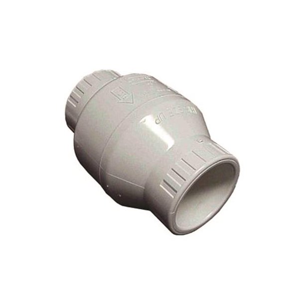 Spears Manufacturing S1780C20 2 In. Clear PVC Spring Check Valve