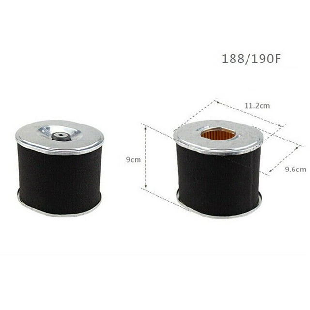 Lefu Filtre à Air pour Moteurs 168F 170F 173F 188F Neuf