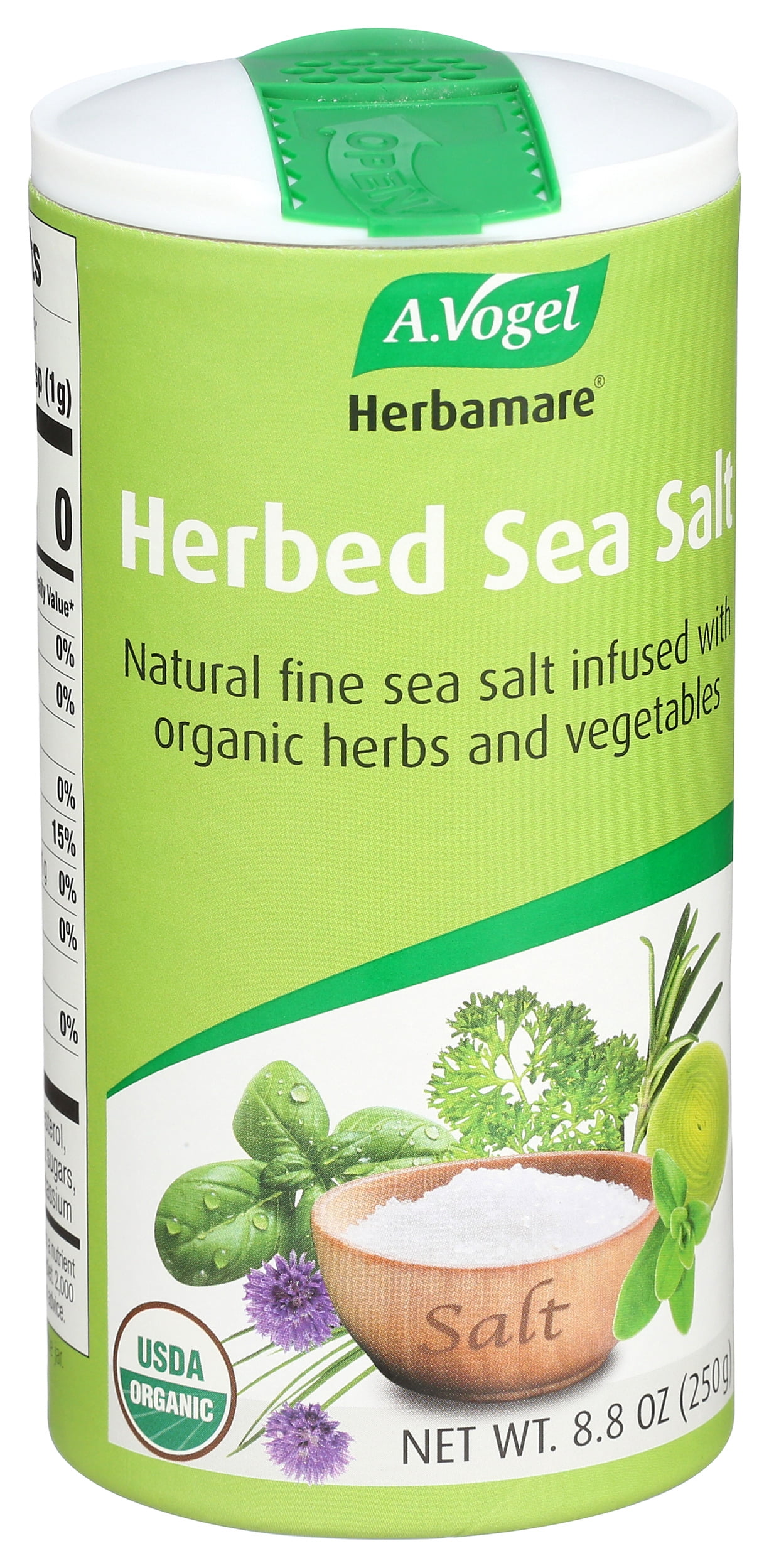 Pack of 6, A Vogel Herbed Sea Salt, 8.8 oz