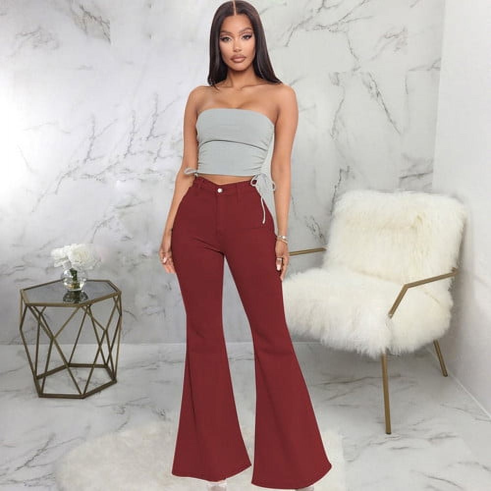 How To Wear The Flare Jeans Trends: 11 Chic Outfit Ideas | Who What Wear UK