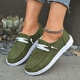 thumbnail image 4 of Women's Loafers - Casual Shoes with Anti-slip Outsole, Lightweight for All-Day Wear (Dark green), 4 of 4