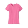 thumbnail image 5 of Port & Company Drapey Long Sleeve Tee (LPC450) New Pink, 4XL, 5 of 6