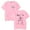 Pink-HL12606, variant on Singer Ronnie Radke Unisex Short Sleeve T-shirts Men Women Streetwear Printing Casual Stylish