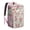 Exotic Floral, variant on Wildflower Bloom Insulated Backpack Cooler, Waterproof Leakproof Lunch Bag, Rustic Farmhouse Floral Design for Spring and Summer Outdoors